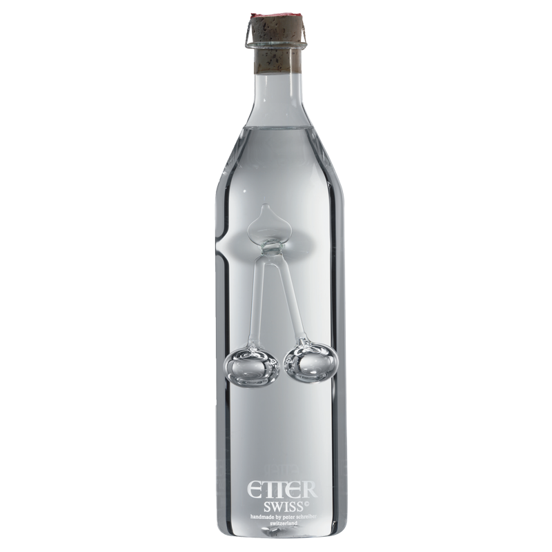 Glasfrucht-Karaffe Etter Zuger Kirsch 800cl, 41% Vol.