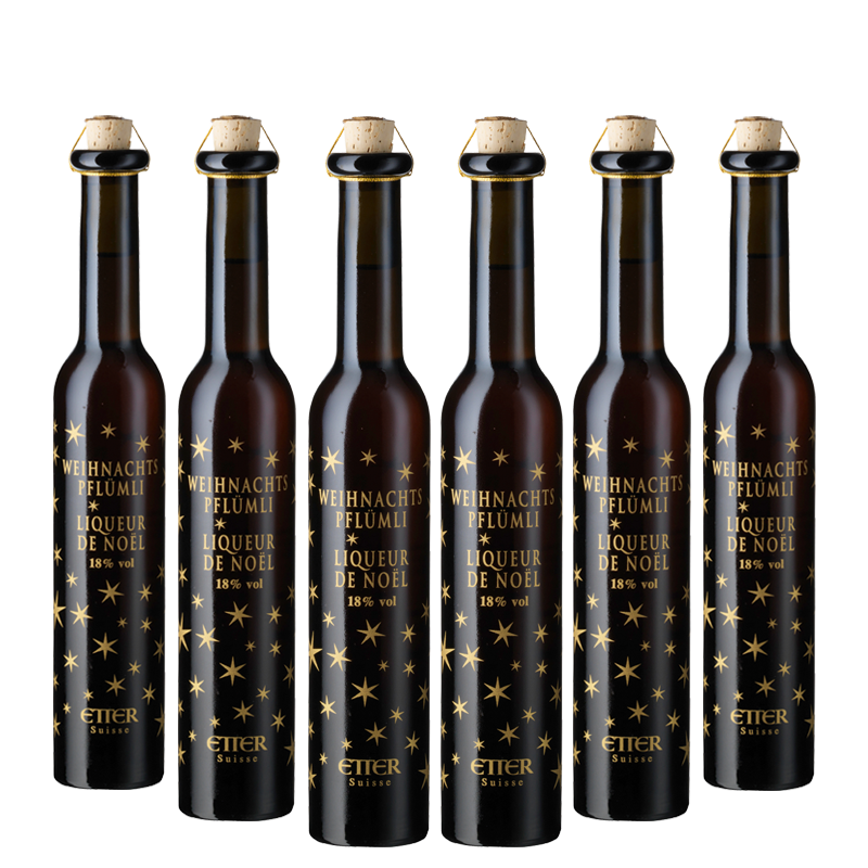 Weihnachtspflümli 6 Flaschen à 20cl, 18% Vol.